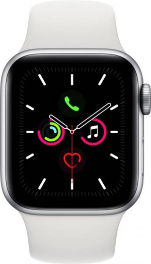 Apple Watch Series 5 GPS + Cellular (White Strap, Regular)