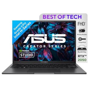 ASUS Vivobook 16X, Intel Core i5-12500H, 16" (40.64cm) WUXGA 16:10 60 Hz, Creator Laptop (16GB DDR4/512GB SSD/NVIDIA GeForce RTX 2050/Win 11/Office 2021/Indie Black/1.8 Kg), K3605ZF-MBN545WS
