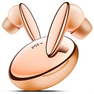 Mivi SuperPods Opera ANC [Flagship Launch], True Wireless Earbuds, Hi-res Audio Wireless LDAC, ANC with 3D Soundstage, Spatial Audio, 60H Playtime, BT v5.3 Earbuds-Popular Peach