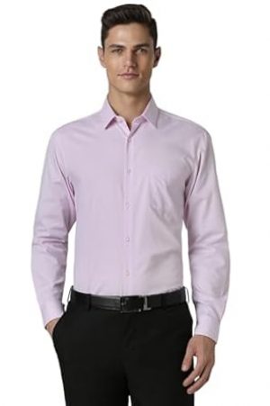 Peter England Men's Regular Fit Shirt