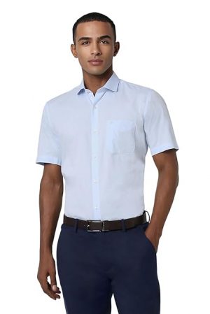 Peter England Men's Regular Fit Shirt Classic design Perfect for both casual and formal occasions