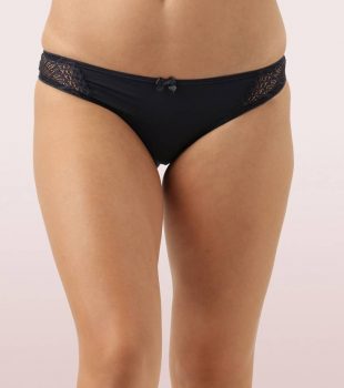 Enamor Women Bikini Blue Panty