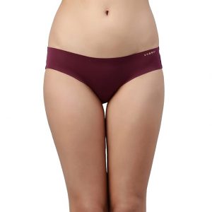 Enamor Women's Low Waist Full Coverage 100% Cotton Crotch Bikini Panty