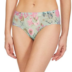 Enamor Women's Nylon Blend Panties Regular Fit Floral Panty