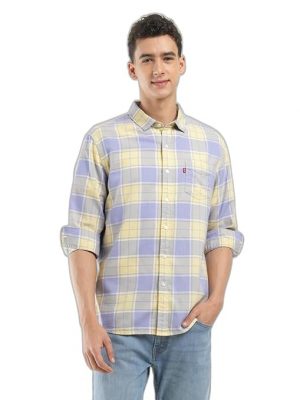 Levi's Men's Checkered Slim Fit Shirt