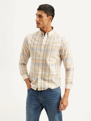 Levi's Men's Checkered Slim Fit Shirt