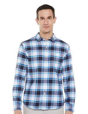 Levi's Men's Checkered Slim Fit Shirt crafted with premium fabrics and iconic styleperfect for casual or smart-casual looks.