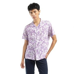 Levi's Men's Floral Print Camp Shirt