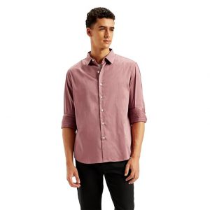 Levi's Men's Solid Regular Fit Shirt