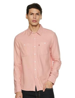 Levi's Men's Solid Slim Fit Shirt