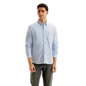 Levi's Men's Solid Slim Fit Shirt