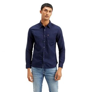 Levi's Men's Solid Slim Fit Shirt classic and modern Levi's Men’s shirts