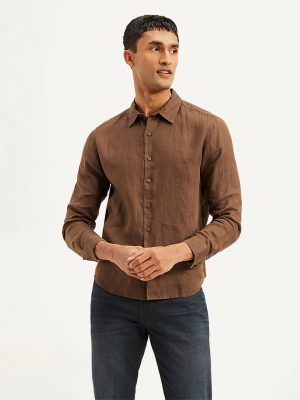 Levis Men's Solid Slim Fit Shirt Stylish fusion of shirt and jacket for modern men