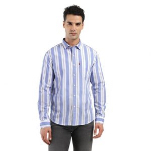 Levi's Men's Striped Slim Fit Shirt
