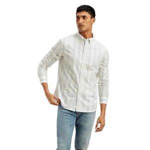 Levi's Men's Striped Slim Fit Shirt