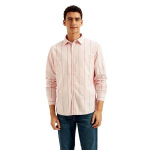 Levi's Men's Striped Slim Fit Shirt crafted with premium fabrics and iconic styleperfect for casual or smart-casual looks."