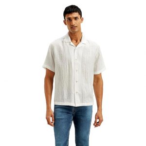 Levi's Men's Textured Relaxed Fit Shirt classic and modern Levi's Men’s shirts