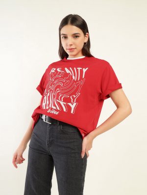 Levis Women's Graphic Oversized T-Shirt