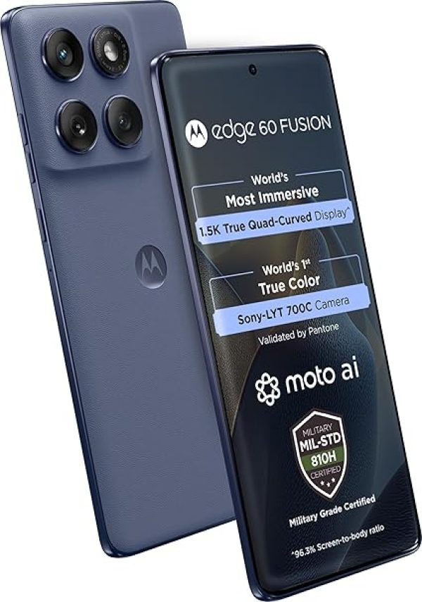 Motorola Edge 60 Fusion 5G Pantone Slipstream, 8GB RAM, 256GB Storage