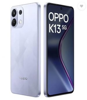 OPPO K13 5G with 7000mAh and 80W SUPERVOOC Charger in-The-Box, ICY Purple (8GB, 128GB)