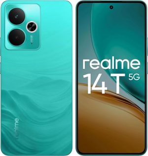 Realme 14T 5G (8GB RAM, 256GB, Surf Green)