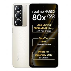 Realme Narzo 80x 5G (Sunlit Gold,8GB+128GB)