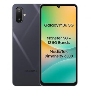 Samsung Galaxy M06 5G (Blazing Black, 4GB RAM, 64GB Storage) | MediaTek Dimensity