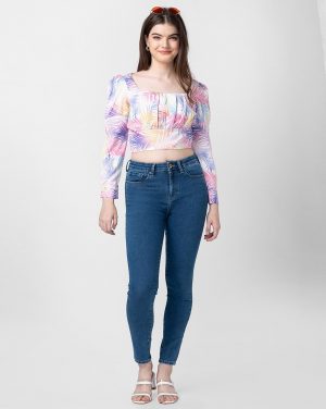 Spykar Ankle-Length Super-Skinny Jeans