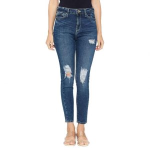 Spykar High Rise Lycra Super Skinny Fit Women's Jeans