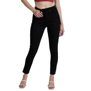 Spykar High Rise Skinny Fit Blue Jeans for Women