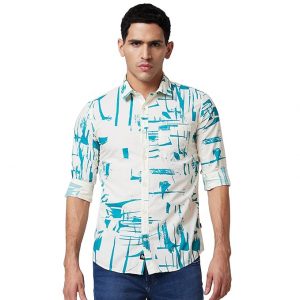 Spykar Men's Slim Fit Shirts