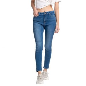 Spykar Women Blue Slim Fit Light Fade Jeans
