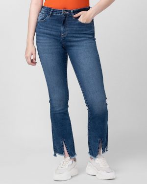 Spykar Women Heavy-Wash Elissa Bootcut Jeans