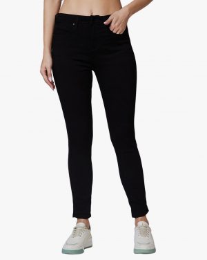 Spykar Women Mid-Rise Super Slim Fit Jeans