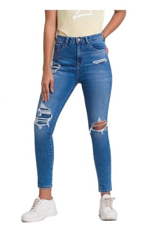 Spykar Women's Skinny Fit Cotton Jeans (WYNR02BB04)