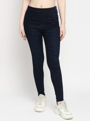Spykar Women Super Skinny High Rise Blue Jeans