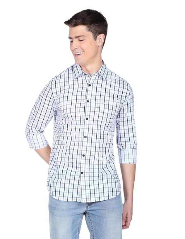 U.S. POLO ASSN. Men's Cotton Regular Fit Shirt