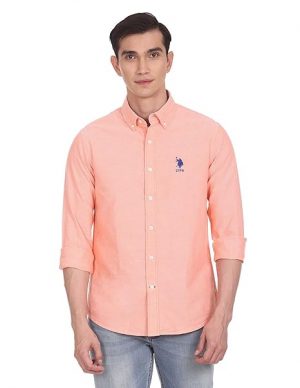 U.S. POLO ASSN. Men's Cotton Tailored Fit Shirt