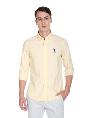 U.S. POLO ASSN. Men's Cotton Tailored Fit Shirt