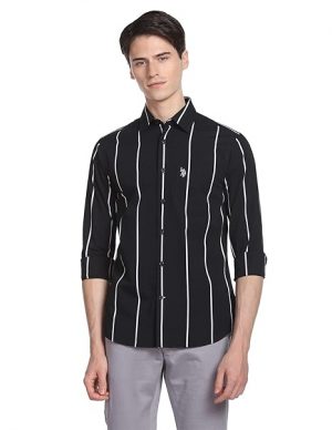 U.S. POLO ASSN. Men's U.S. Slim Fit Shirt
