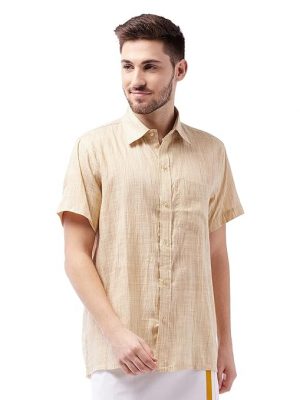 Vastramay Cutaway Collar Shirt with Patch Pocket