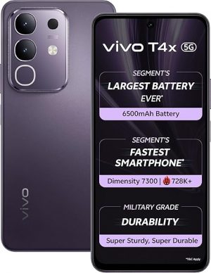 Vivo T4x 5G (8GB RAM, 128GB, Marine Blue)