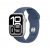 Apple Watch Series 10 [GPS 42 mm] Smartwatch with Silver Aluminium Case with Denim Sport Band – S/M. Fitness Tracker, ECG App, Always-On Retina Display, Water Resistant