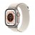 Apple Watch Ultra [GPS + Cellular 49 mm] smart watch w/Rugged Titanium Case & Starlight Alpine Loop Small Fitness Tracker, Precision GPS, Action Button, Extra-Long BatteryLife, Brighter Retina Display