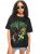 Bewakoof Official DC Merchandise Women’s Cotton Graphic Print Oversized Fit Round Neck T-Shirt