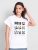 Bewakoof Women Graphic Print Round Neck Pure Cotton White T-Shirt