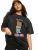 Bewakoof Women’s 100% Cotton Graphic Print Oversized Fit Round Neck T-Shirt