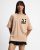 Bewakoof Women’s Cotton Graphic Print Oversized Fit Round Neck T-Shirt