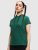 BEWAKOOF Women Solid Hooded Neck Pure Cotton Green T-Shirt