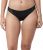 Enamor Black Solid Low Waist Bikini perfect fit, and a flattering silhouette for everyday wear.